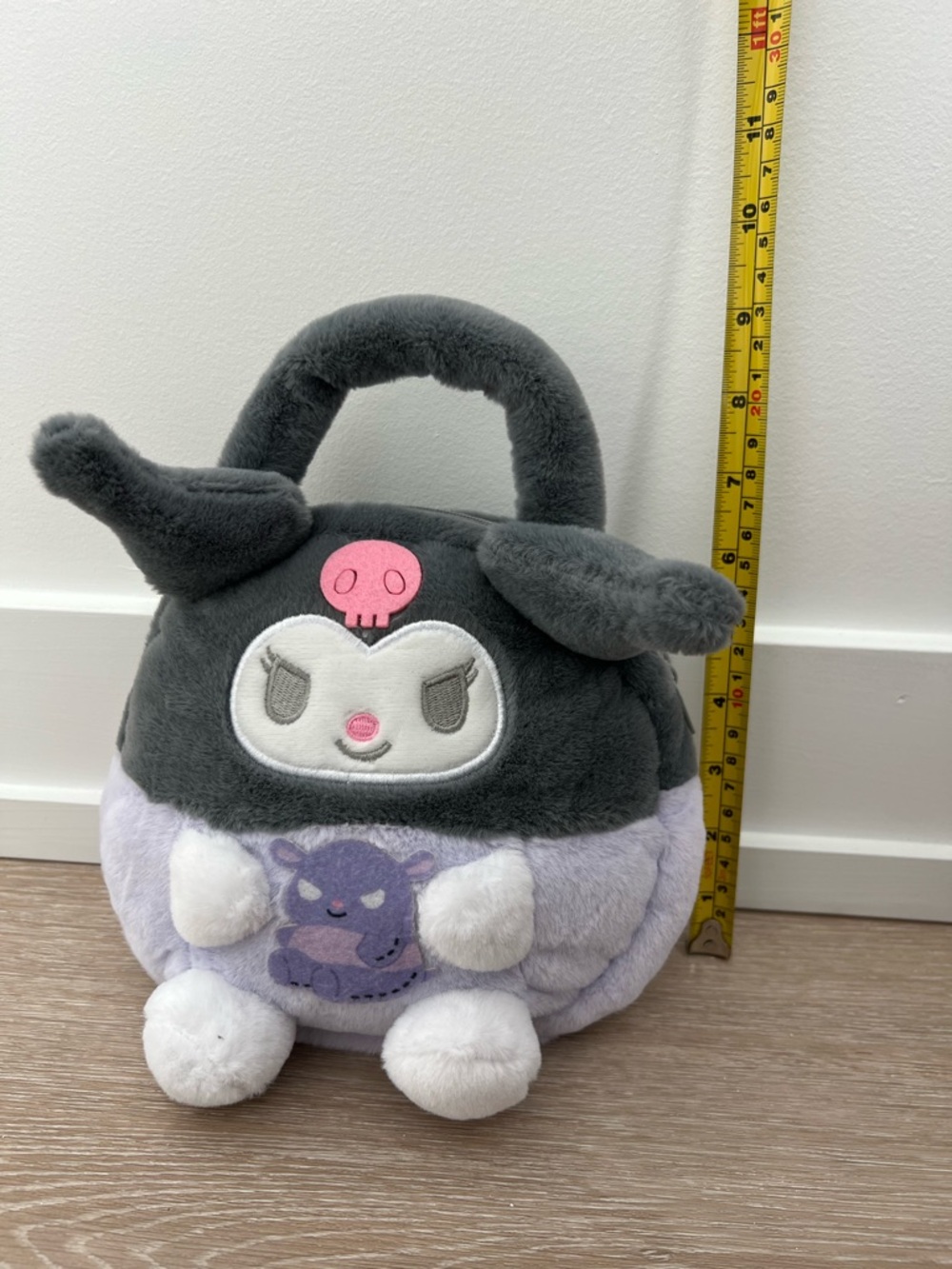 Kuromi Sanrio Mini Plush Handbag - Picture 7 of 10
